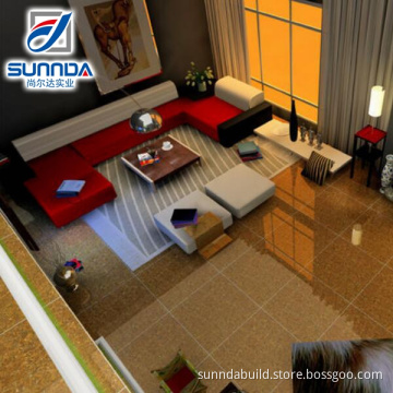 Cheap Prices Ligth Grey Shinning Glossy Finish Pulati Polished Porcelain Ceramic Floor Tiles From Foshan